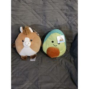 2 Plush (Dog & Avocado)